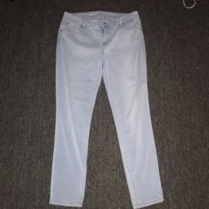 light washed jeans
